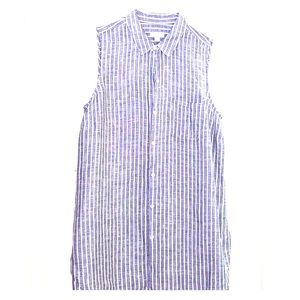 J.Jill love linen collection sleeveless tunic